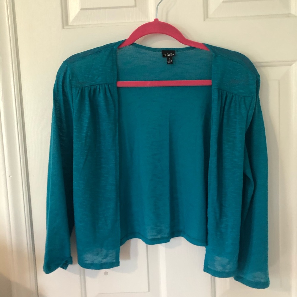 Rafaella crop cardigan